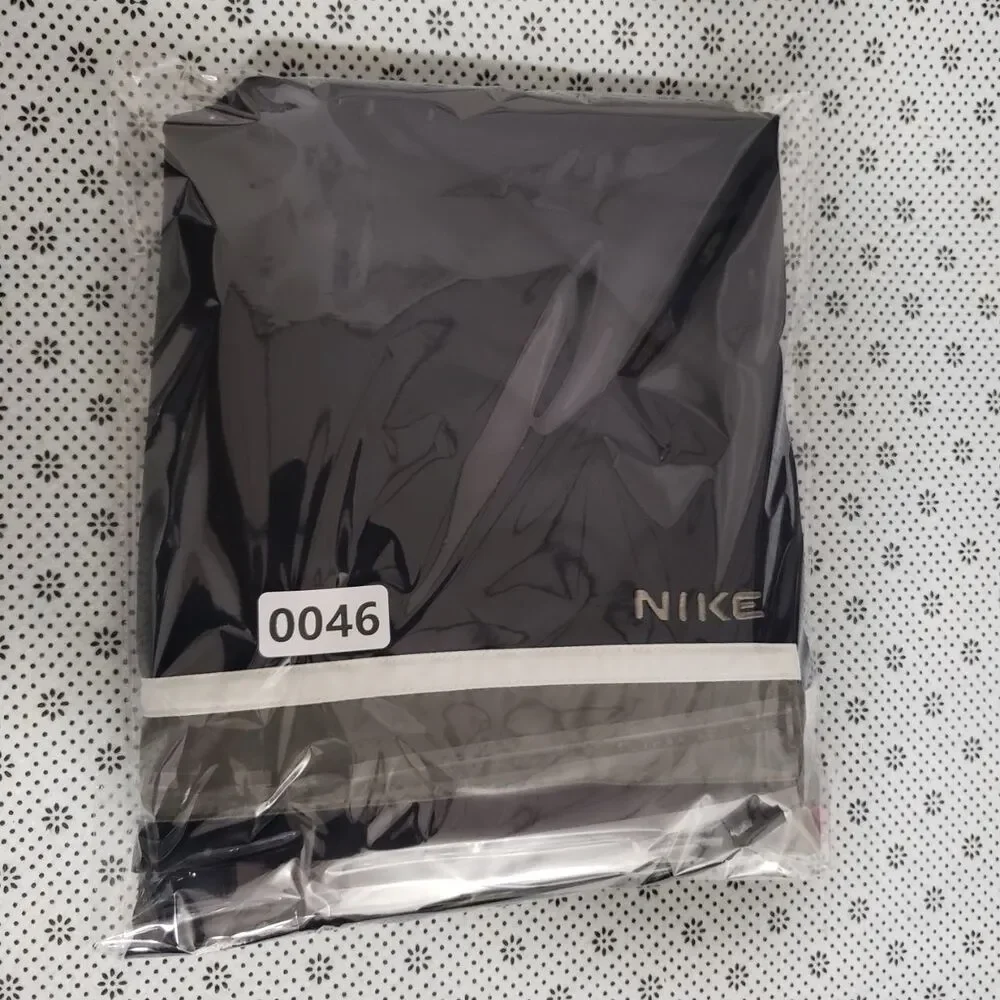 Vintage Nike Mens XXL Black Athletic Shorts Contrast Trim Mesh Lined Activewear